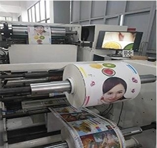Vier Farbenicht gesponnene Flexo-Druckmaschine automatisches 10-150m/Min