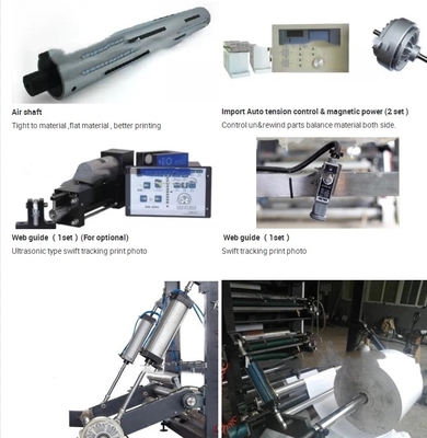 2 Farbe-Flexo-Gravüren-Druckmaschine
