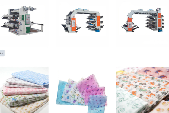 Volle automatische zwei Farbe-Flexo-Druckmaschine