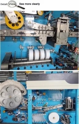 Hochgeschwindigkeits-Pampers, das Maschine 380V dreiphasig herstellt