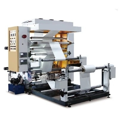 4 Farbe Alumnium vereiteln Flexo-Druck-Maschine, Hochgeschwindigkeits- 200m/min, das 4 Farbe-flexo Nylonmehlsack-Druckmaschine/Papier