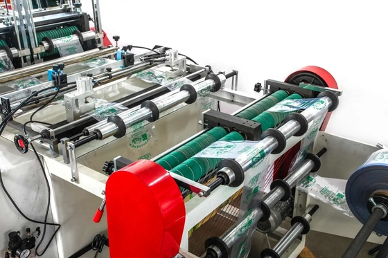 Automatischer PVC- u. PET-Bogen-Tasche, PC Machine#120*2/Minute Speed#100-450mm produzierend Materialstärke Taschen-width#10-100um