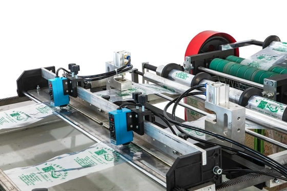 Automatischer PVC- u. PET-Bogen-Tasche, PC Machine#120*2/Minute Speed#100-450mm produzierend Materialstärke Taschen-width#10-100um