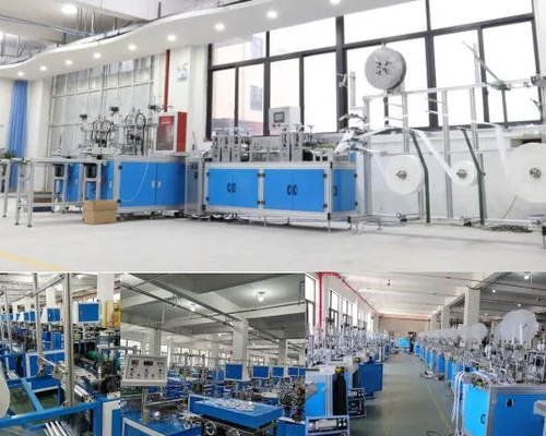 180-210 PC-Min Disposable Surgical Gown Making-Maschine, Bouffant Wegwerfkappe, die Maschine herstellt