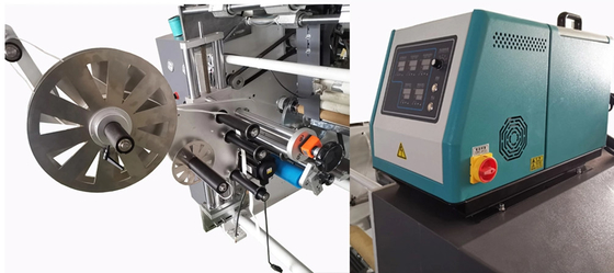 Aluminiumfolie-automatische Aufschlitzenund Rückspulenmaschine 350m/Min Silicon Paper