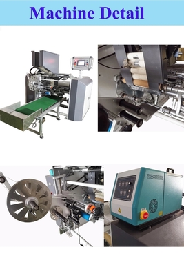 Aluminiumfolie-automatische Aufschlitzenund Rückspulenmaschine 350m/Min Silicon Paper