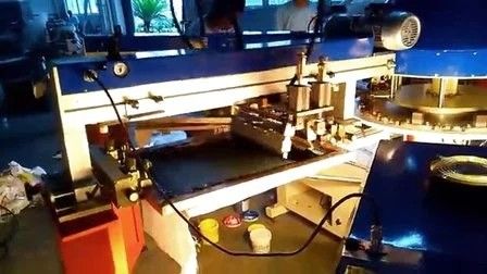 Leistungsstarker automatischer T-Shirt SPG-156/10 Siebdrucker, 1200mm 1600mm T-Shirt Siebdruck-Maschine 1400mm