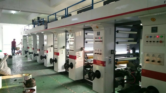 BOPP-Hochgeschwindigkeitszylindertiefdruck-Druckmaschinen-automatische multi Farbe