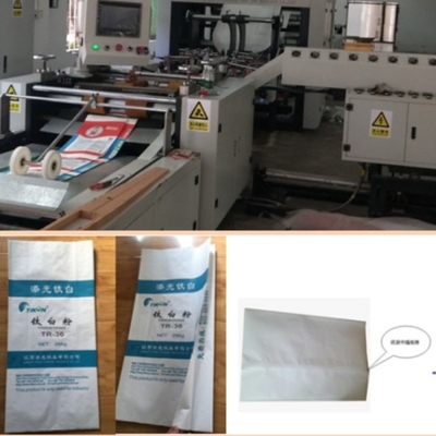 Die Kraftpapier-Tasche, die Maschine mit 500-1200mm Länge herstellen und 70-150mm ‚M‘ falten Width#380V-Plastikpapierrohr, das Maschine herstellt