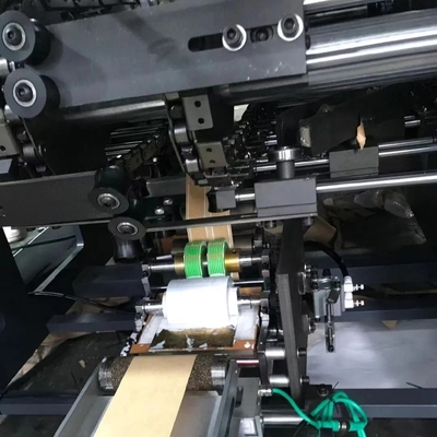 Hochgeschwindigkeitskraftpapier-Tasche, die Maschine 300 PC/minimalen, verdrehten Papierseil-Griff Maschine herstellend herstellt