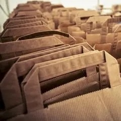 Untere Papiertüte-Maschine 210-480mm des Quadrat-220V-240V