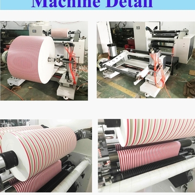 800mm Papieraufschlitzenund Rückspulenmaschine 150m/Min-180m/Min