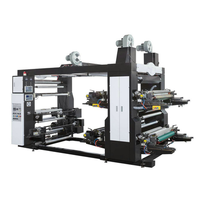 Farbhochdruck-Maschinen-Plastikfilm-flexographisches Netz-Papier flexibel