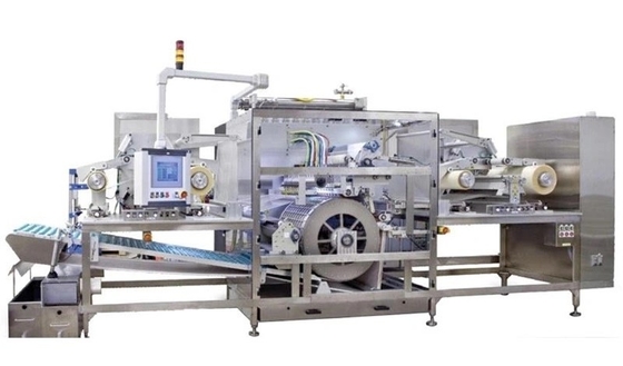 2 Film-Wäscherei-Hülsen-Beutel der Farbkapsel-Verpackungsmaschine-automatischer PVA wasserlöslicher
