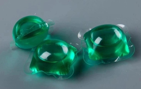 2 Film-Wäscherei-Hülsen-Beutel der Farbkapsel-Verpackungsmaschine-automatischer PVA wasserlöslicher