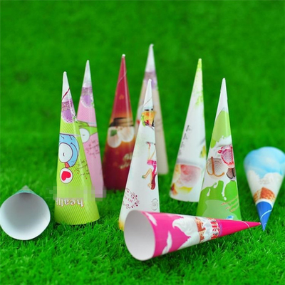 Eiscreme-Schalen-Papierkegel-Ärmel, der Maschine 80pcs/Min Fully Automatic herstellt