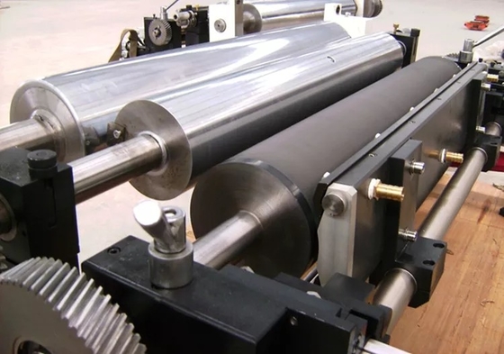 Gleichen Sie Drucker Ceramic Anilox Roller aus, das 3 Käufer gravierend flexographisch ist
