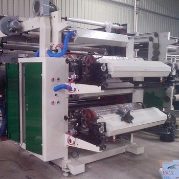 2 Breite der Farbe-Flexo-Druckmaschinen-1000mm für Polyäthylen