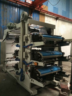 FILM-Druck-Presse Polyäthylen-Plastiktasche-Druckmaschine PVCs 600mm kleine Hochgeschwindigkeits